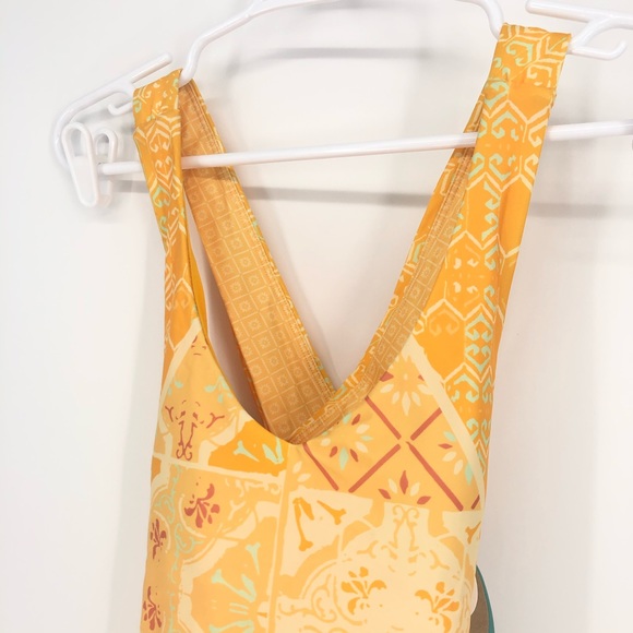 PRANA NWT ELLA ONE PIECE SWIMSUIT AMBER LISBON SMALL MEDIUM LARGE - Picture 4 of 9